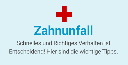 Button Zahnunfall